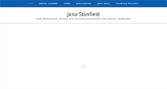 Desktop Screenshot of janastanfield.com